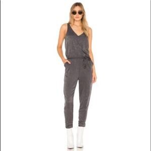 Chaser Revolve Black Heirloom Tie Waist Jumpsuit